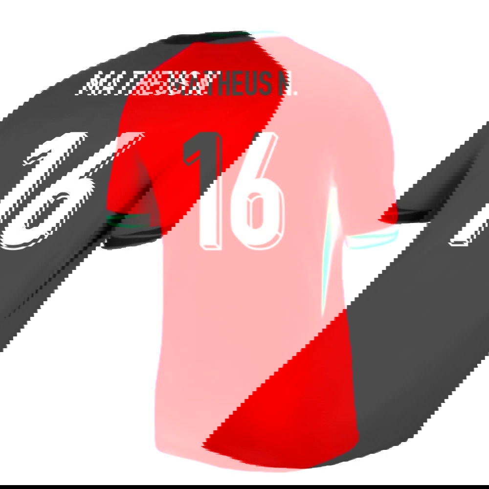 2024-2025 Portugal Home Shirt (Matheus N. 16)