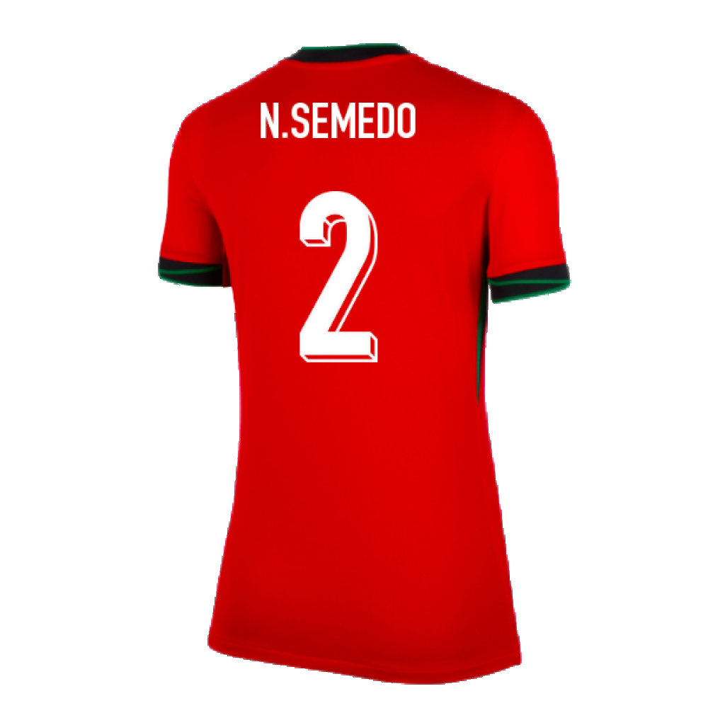 2024-2025 Portugal Home Shirt (Womens) (N.Semedo 2)