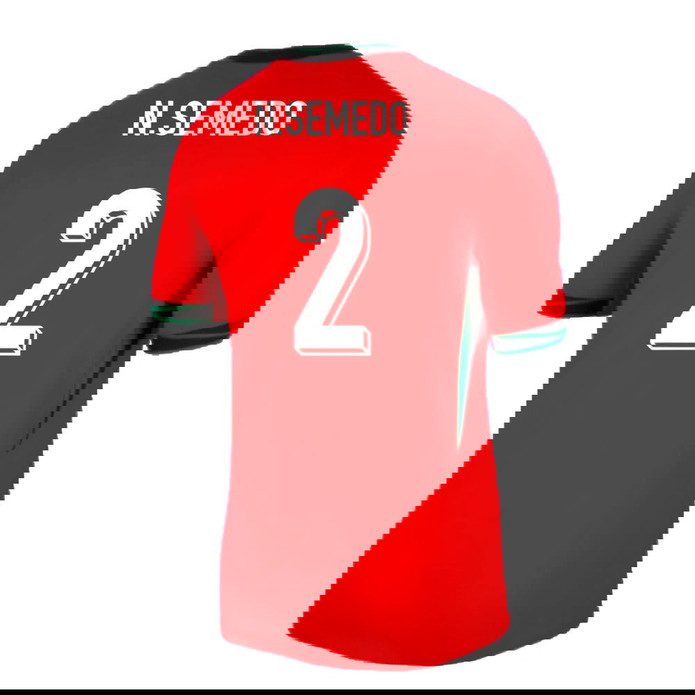 2024-2025 Portugal Home Shirt (N.Semedo 2)