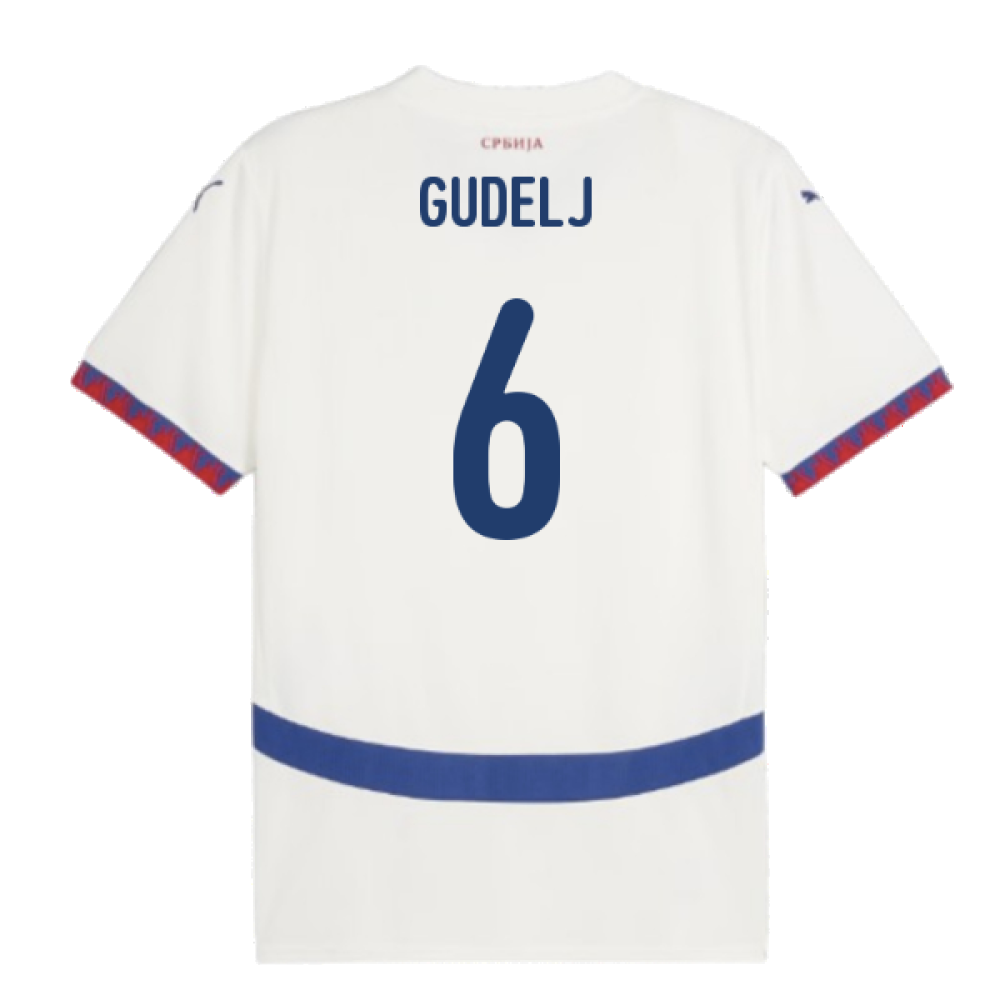 2024-2025 Serbia Away Shirt (Gudelj 6)