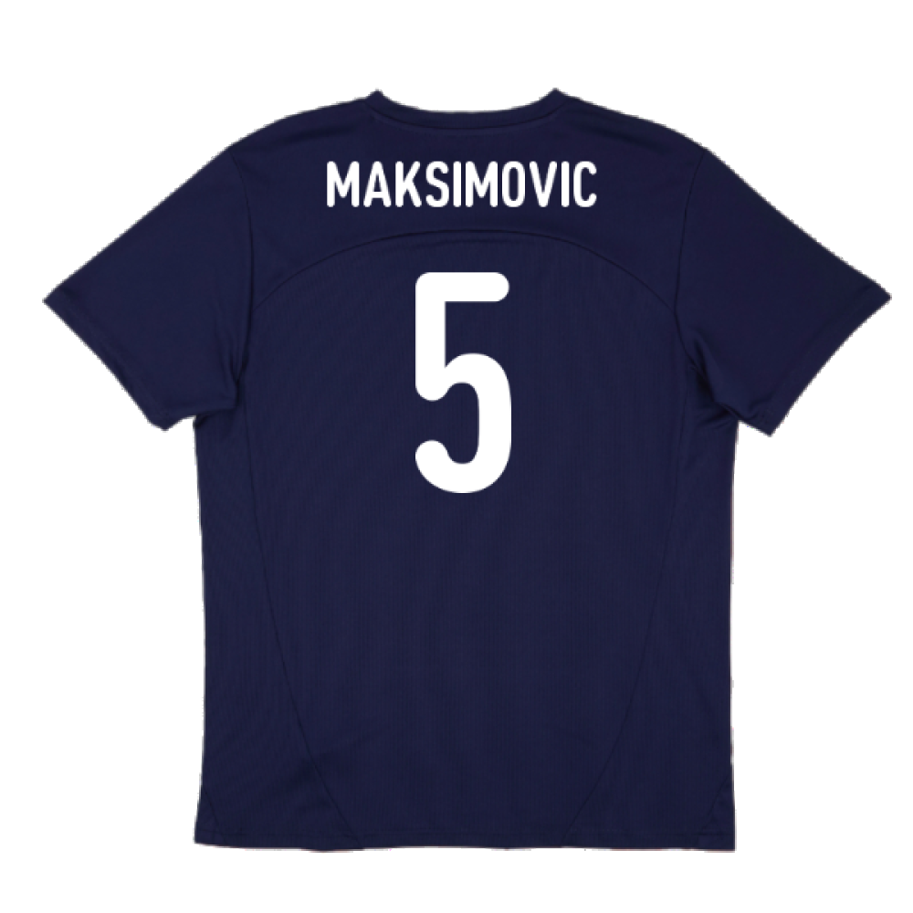2024-2025 Serbia Training Jersey (Navy) (Maksimovic 5)