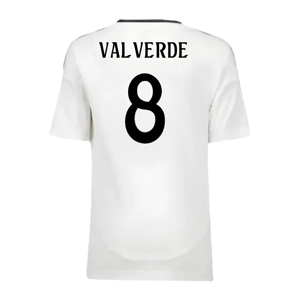 2024-2025 Real Madrid Home Mini Kit (Valverde 8)