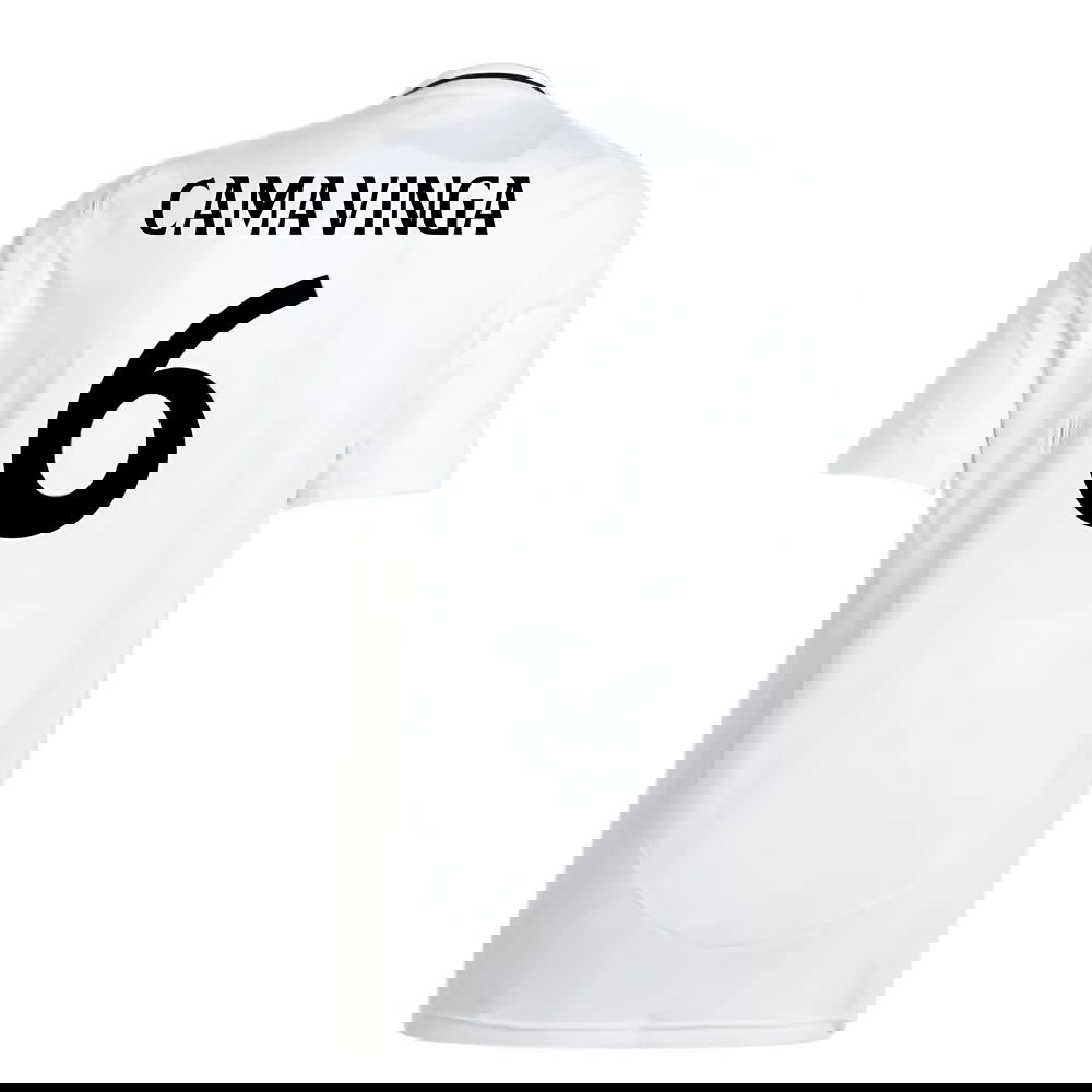 2024-2025 Real Madrid Home Shirt (Camavinga 6)