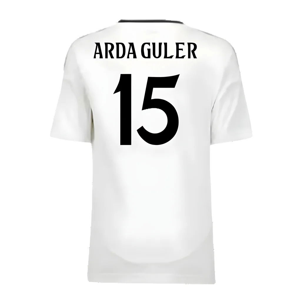 2024-2025 Real Madrid Home Youth Kit (Arda Guler 15)