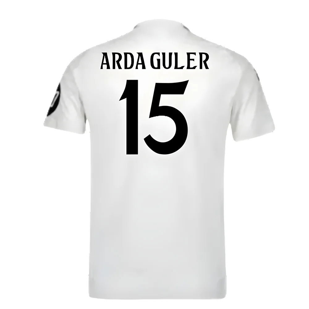 2024-2025 Real Madrid Authentic Home Shirt (Arda Guler 15)
