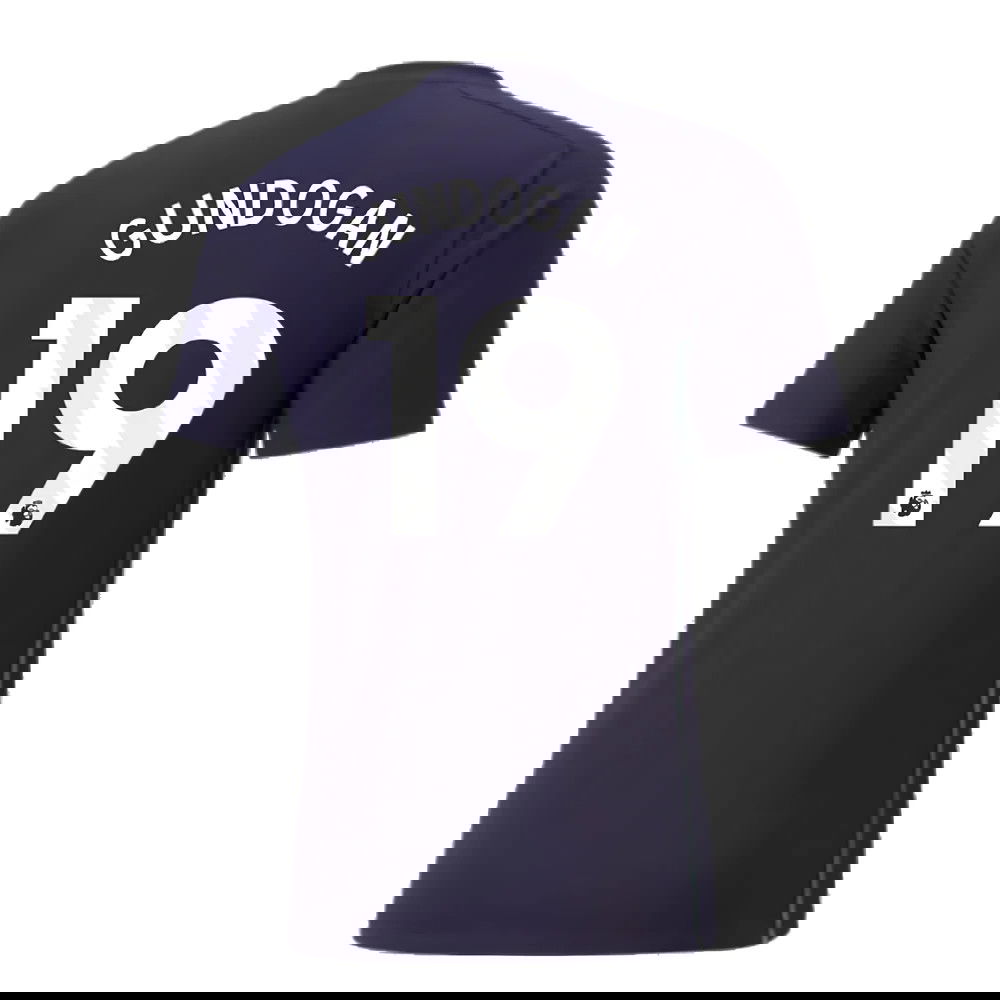 2024-2025 Man City Casuals Tee (Navy) (Gundogan 19)