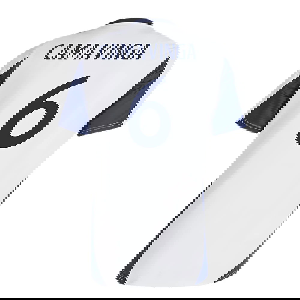 2024-2025 Real Madrid Training Shirt (White) (Camavinga 6)