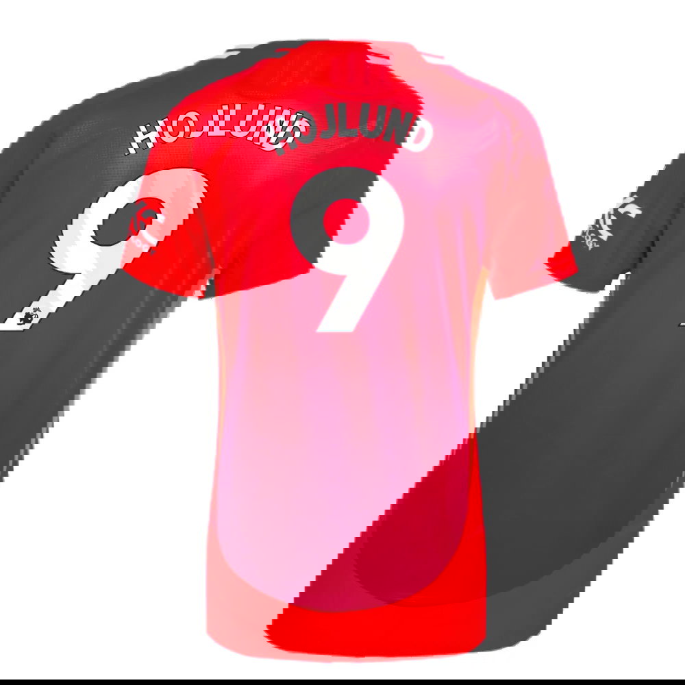 2024-2025 Man Utd Authentic Home Shirt (Womens) (Hojlund 9)