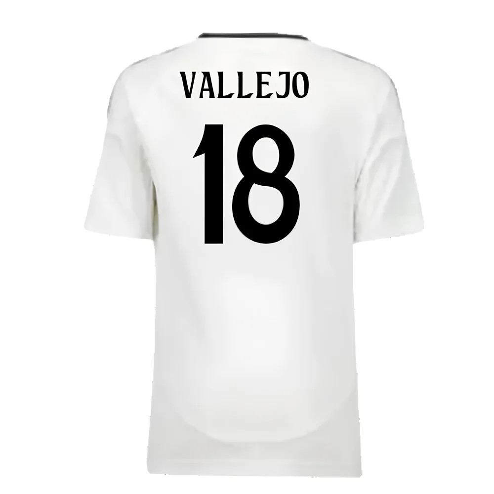 2024-2025 Real Madrid Home Youth Kit (Vallejo 18)