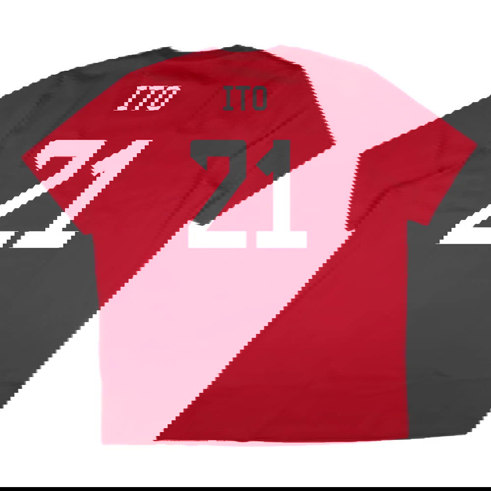 2024-2025 Bayern Munich DNA Graphic Tee (Red) (Ito 21)