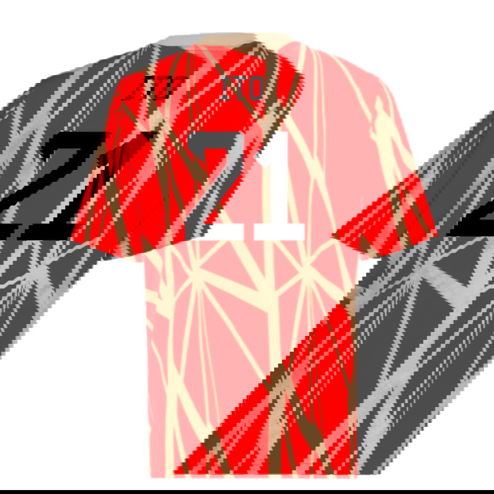 2024-2025 Bayern Munich Pre-Match Shirt (Red) (Ito 21)