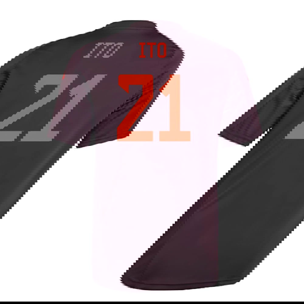 2024-2025 Bayern Munich Training Shirt (Shadow Maroon) - Kids (Ito 21)