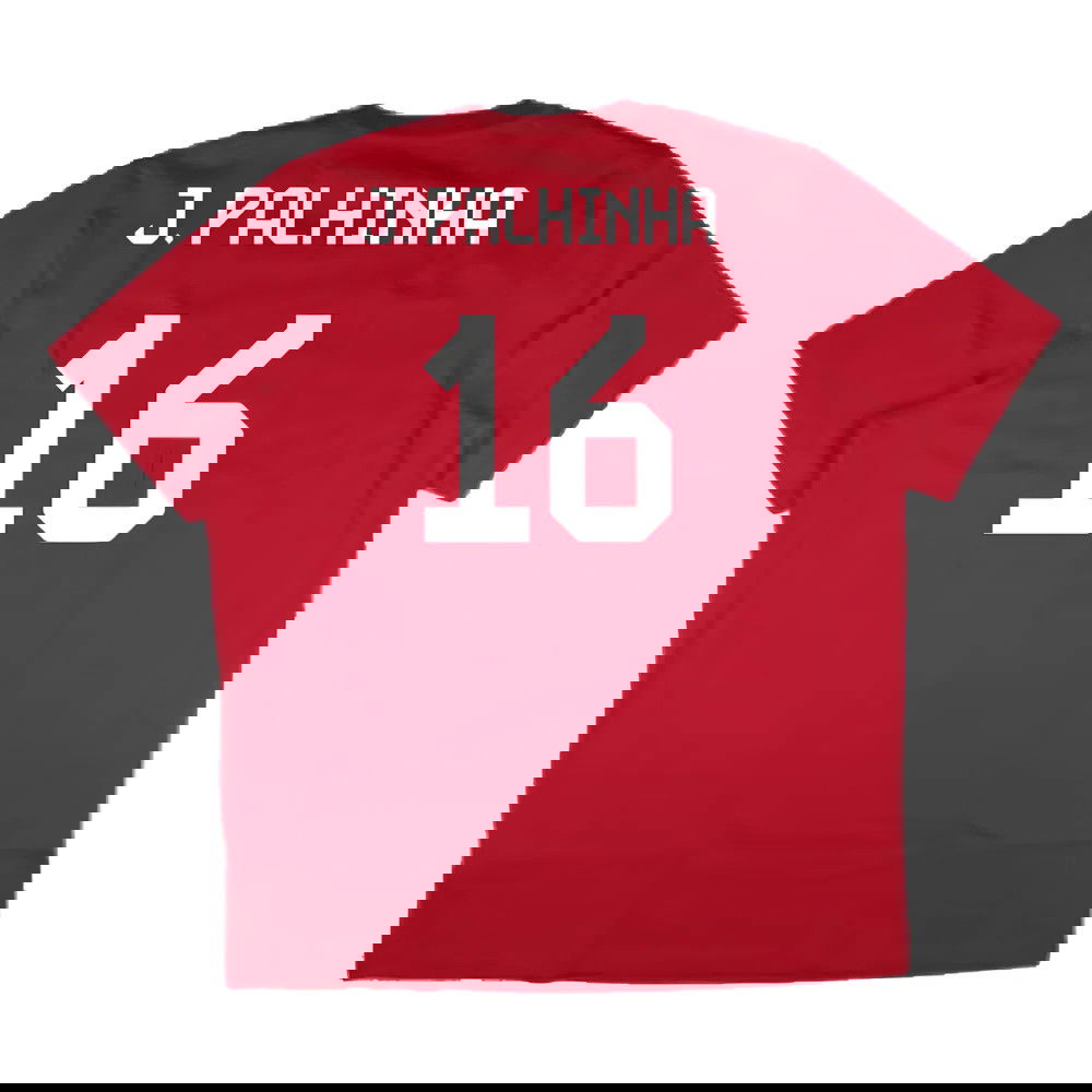 2024-2025 Bayern Munich DNA Graphic Tee (Red) (J. Palhinha 16)