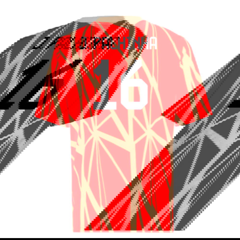 2024-2025 Bayern Munich Pre-Match Shirt (Red) (J. Palhinha 16)