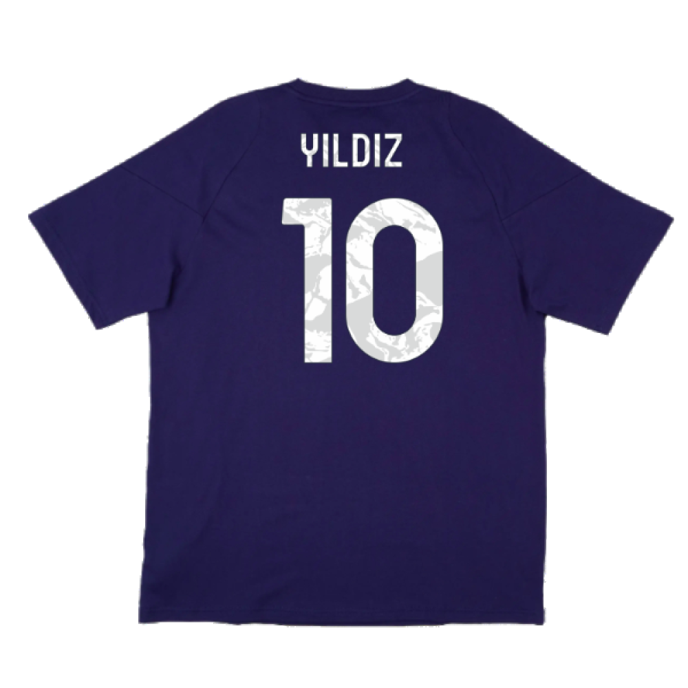 2024-2025 Juventus Training Tee (Navy) (Yildiz 10)