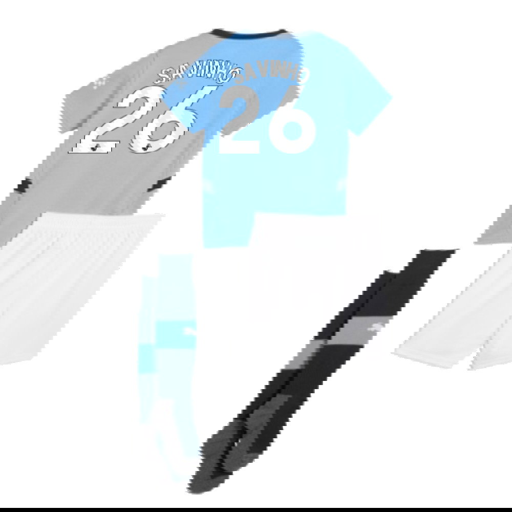 2024-2025 Man City Home Mini Kit (Savinho 26)