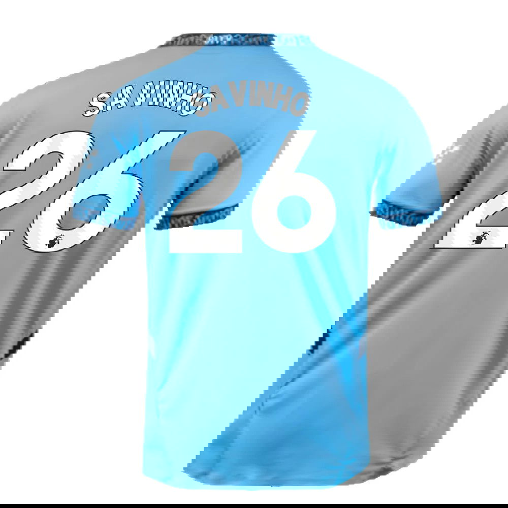 2024-2025 Man City Home Authentic Shirt with packaging (Savinho 26)