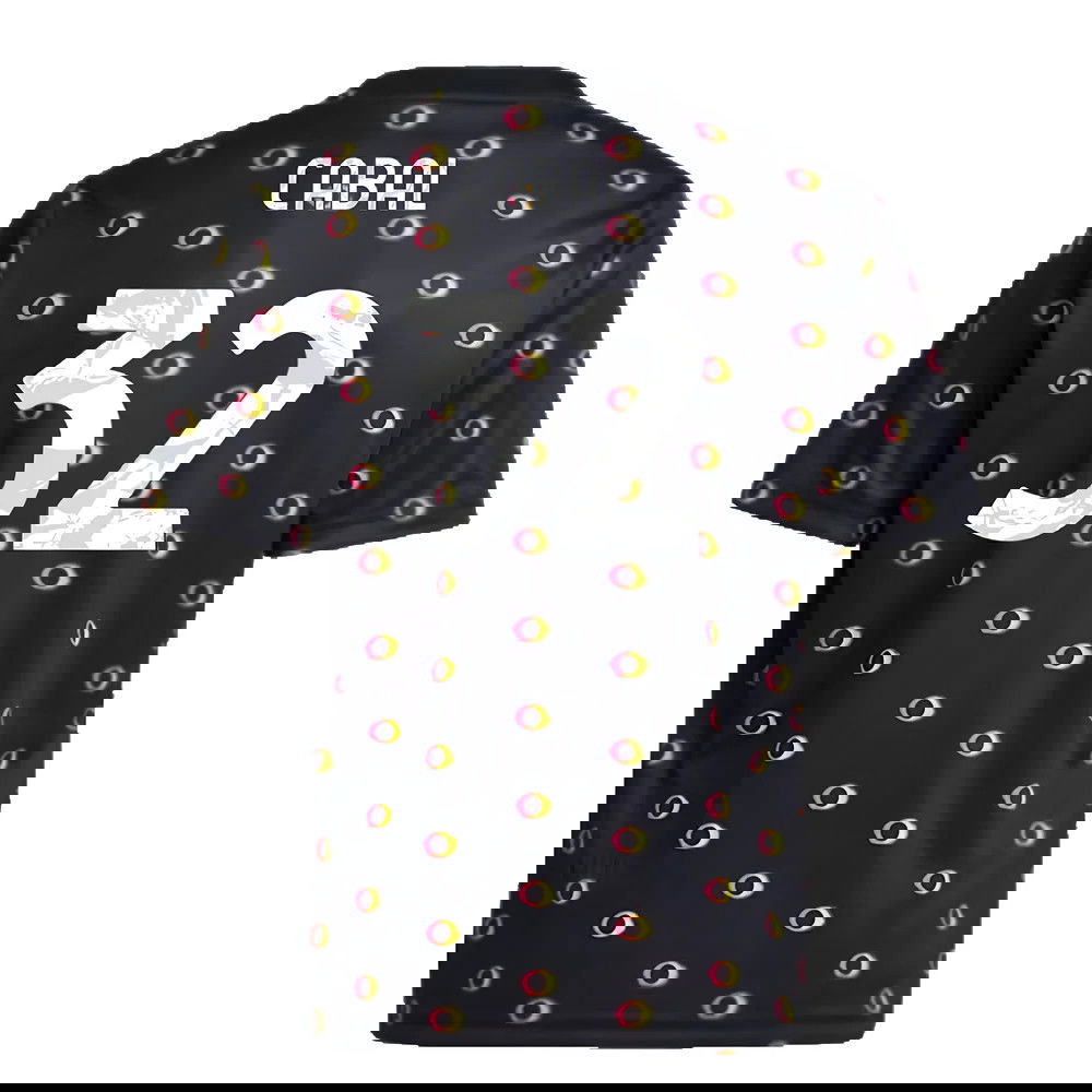 2024-2025 Juventus Pre-Match Shirt (Black) - Kids (Cabal 32)