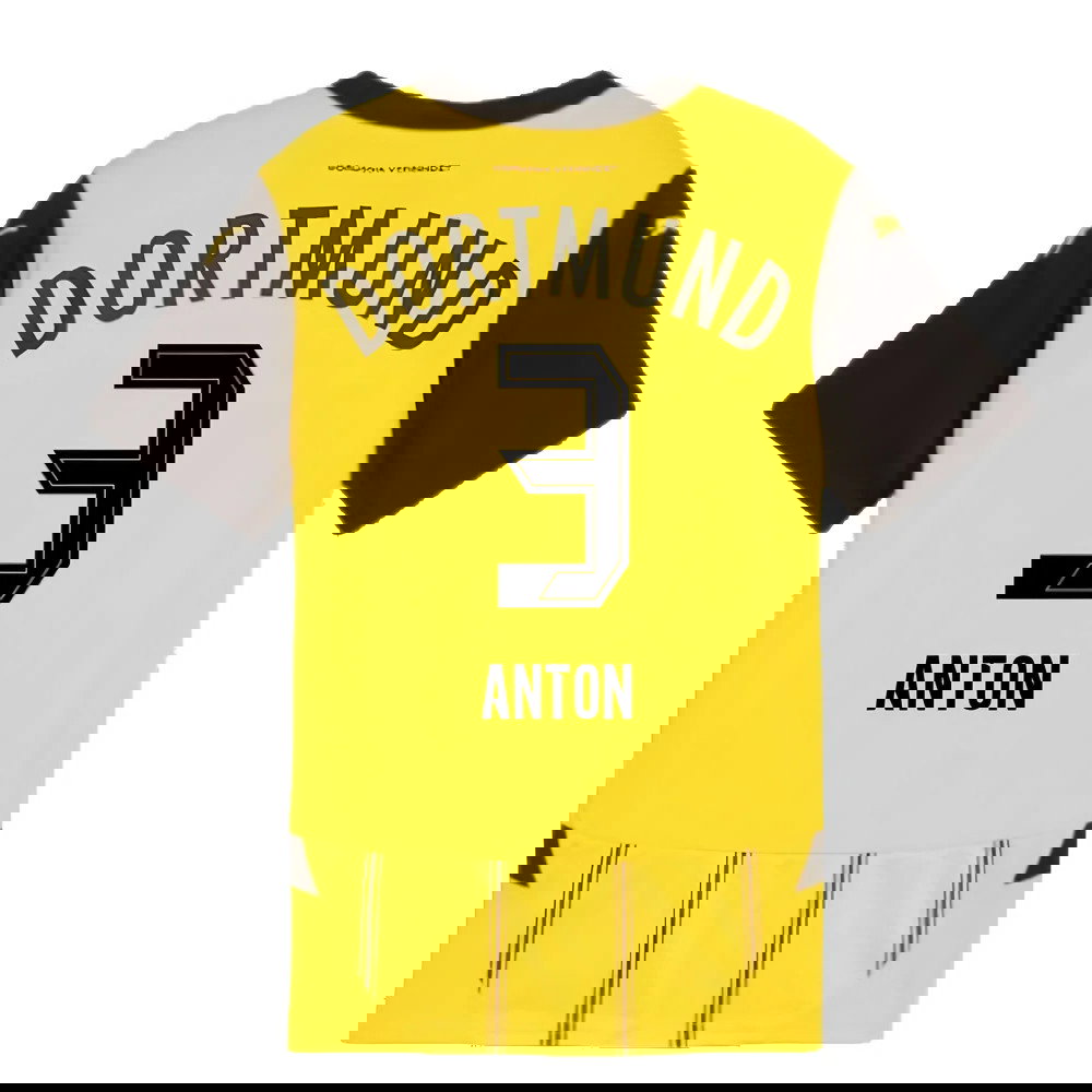 2024-2025 Borussia Dortmund Home Shirt (Kids) (Anton 3)