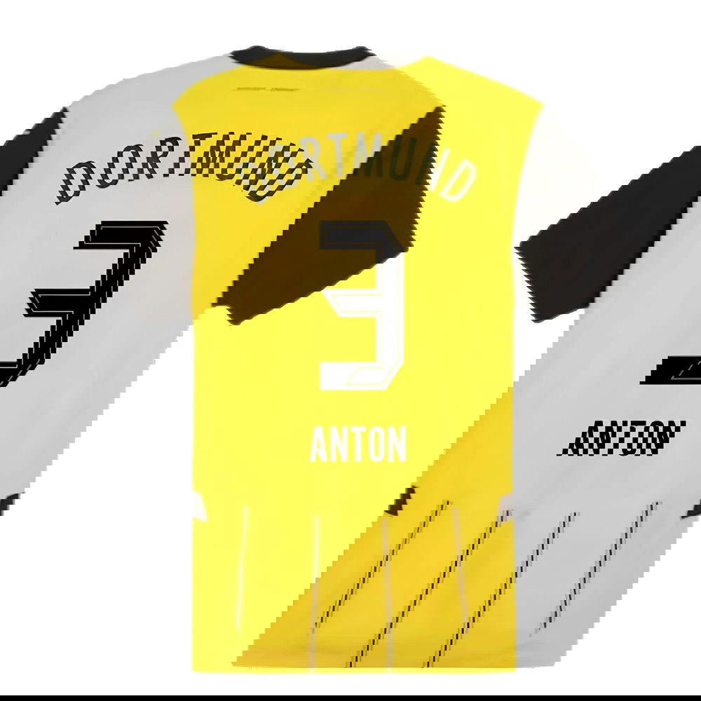 2024-2025 Borussia Dortmund Authentic Home Shirt (Anton 3)