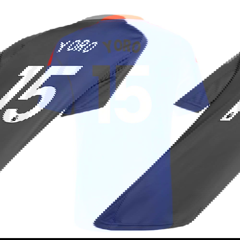 2024-2025 Man Utd Training Jersey (Night Indigo) - Kids (Yoro 15)