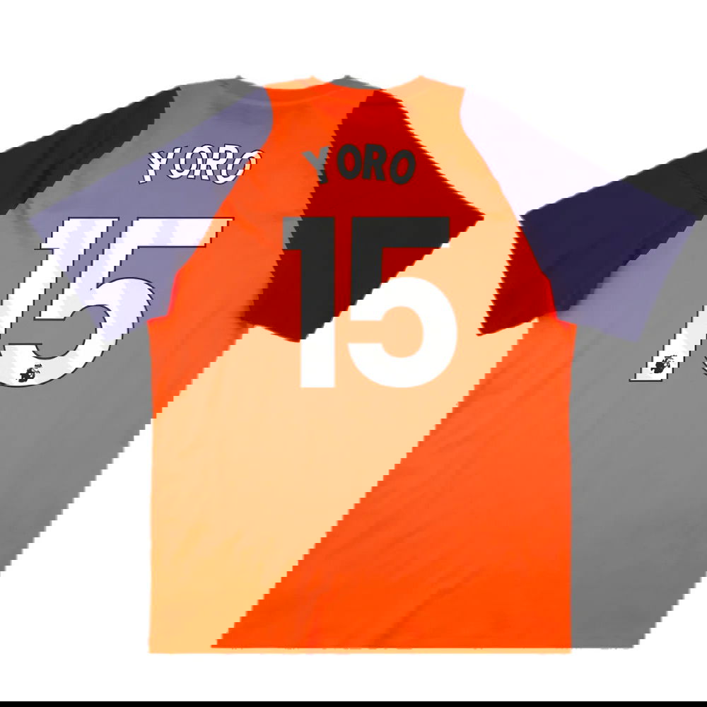 2024-2025 Man Utd Training Tee (Red) (Yoro 15)