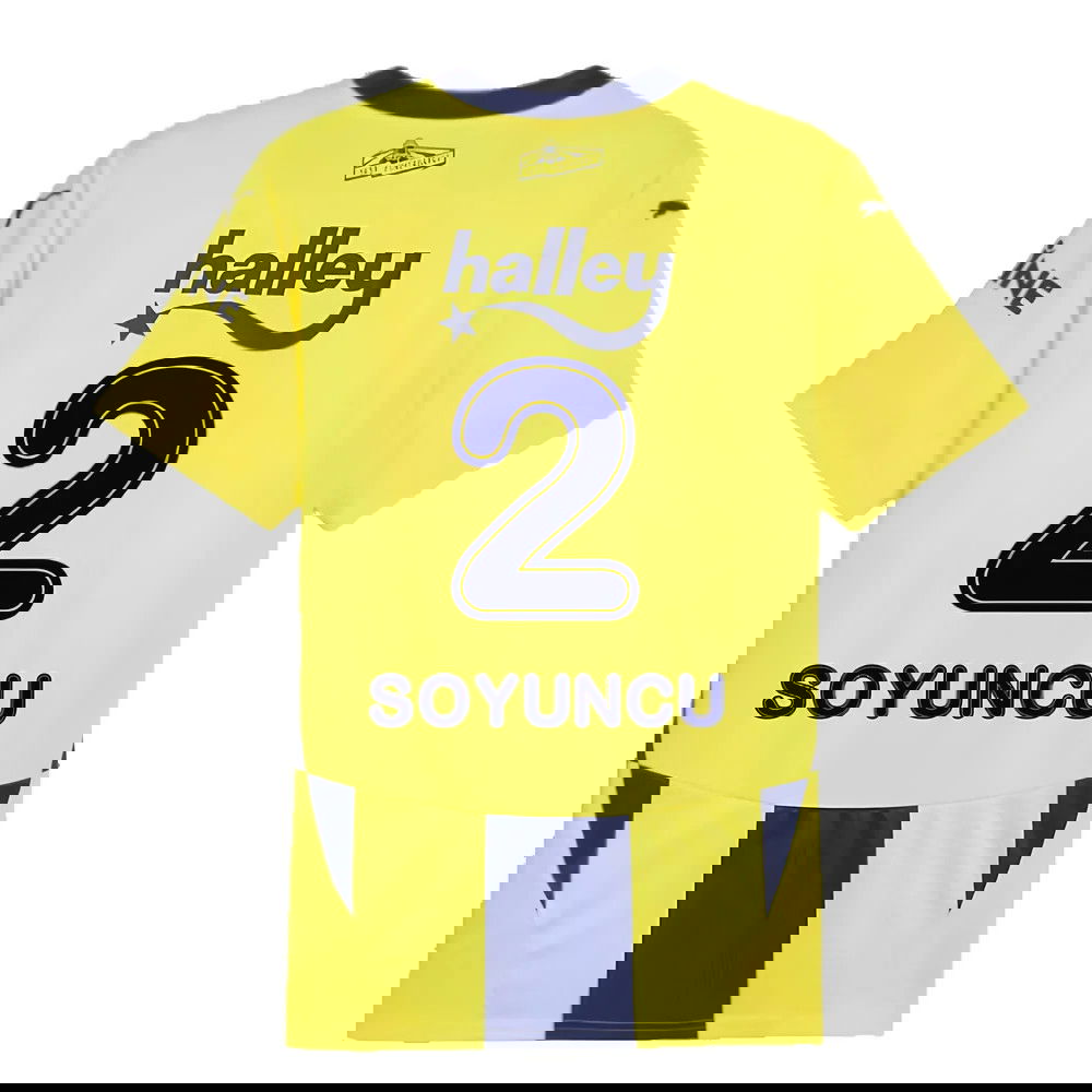 2024-2025 Fenerbahce Home Shirt (Soyuncu 2)