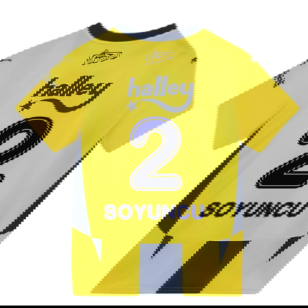 2024-2025 Fenerbahce Home Shirt (Kids) (Soyuncu 2)