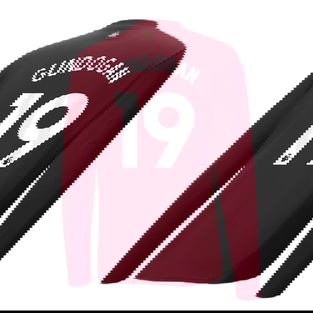 2024-2025 Man City Third Long Sleeve Shirt (Gundogan 19)