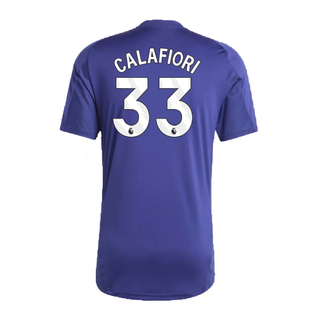 2024-2025 Arsenal Training Jersey (Night Sky) (Calafiori 33)