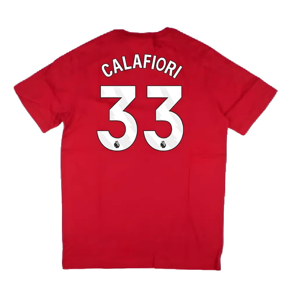 2024-2025 Arsenal DNA Tee (Red) (Calafiori 33)