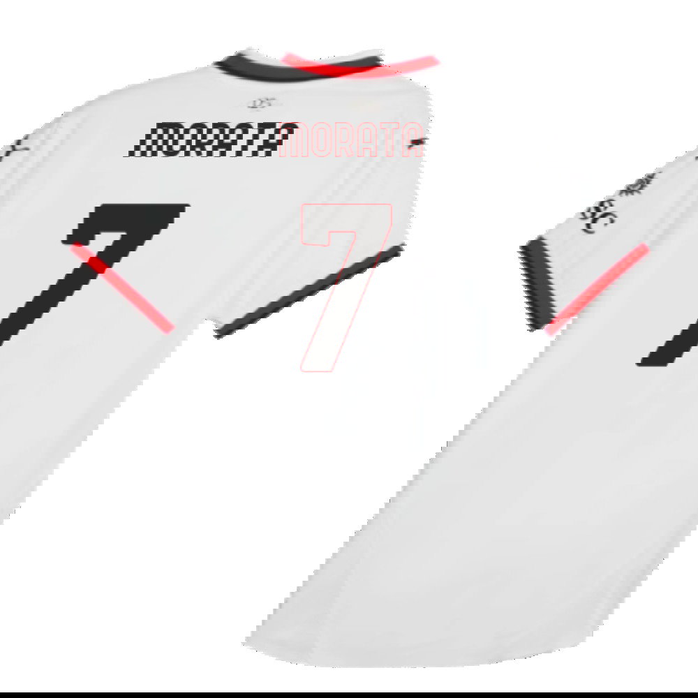 2024-2025 AC Milan Away Authentic Shirt (Morata 7)