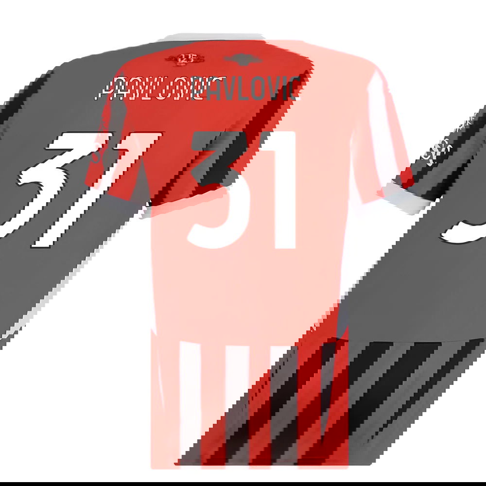 2024-2025 AC Milan Home Shirt (Womens) (Pavlovic 31)