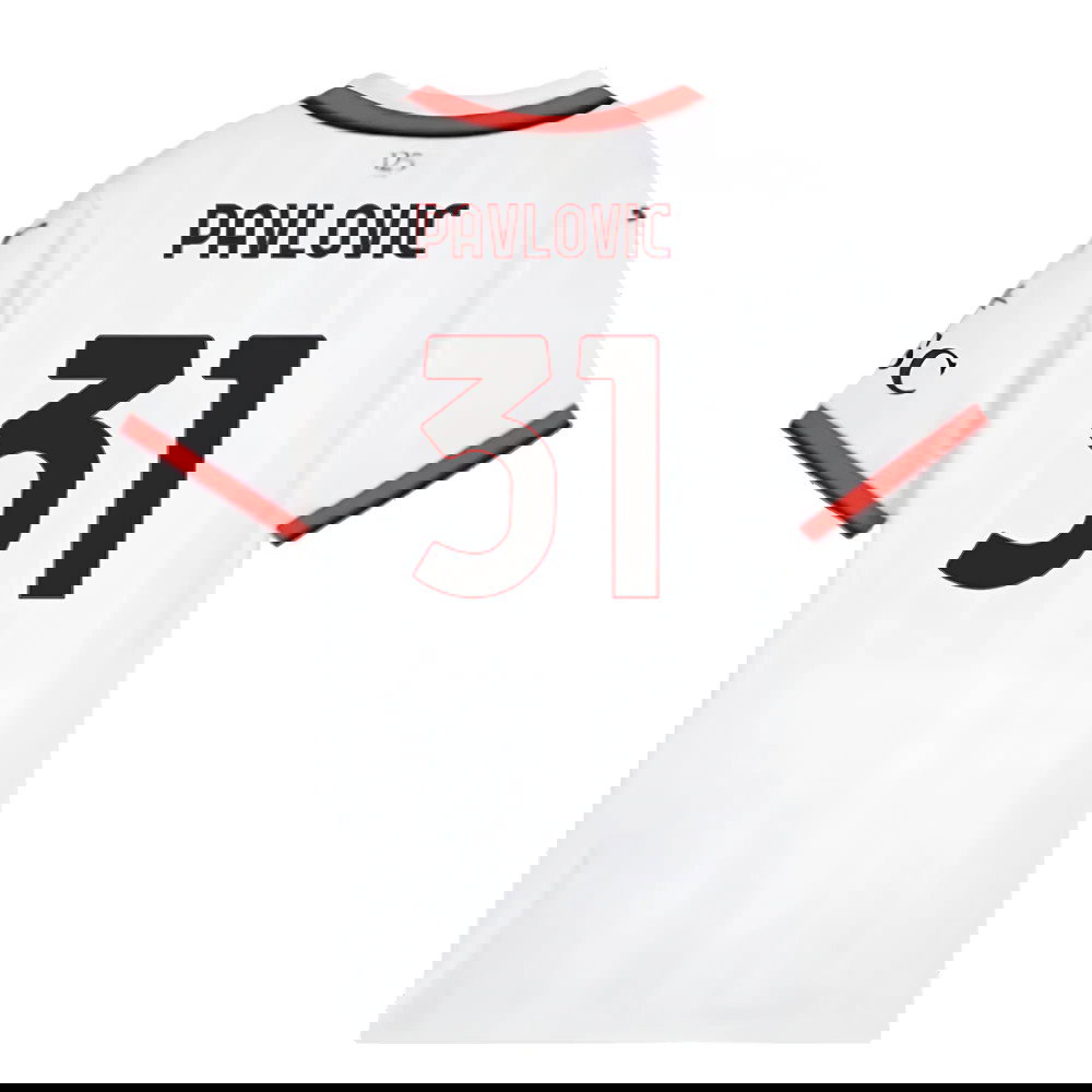 2024-2025 AC Milan Away Shirt (Womens) (Pavlovic 31)