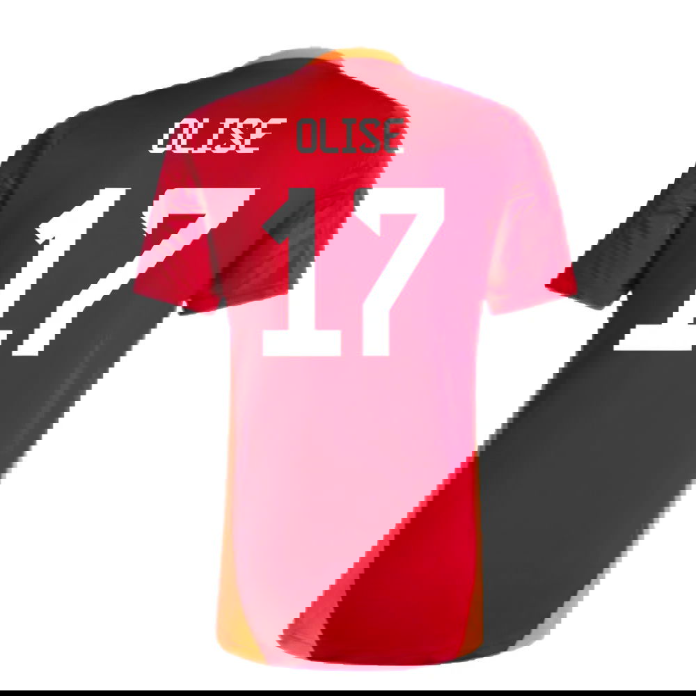 2024-2025 Bayern Munich Training Shirt (Red) (Olise 17)