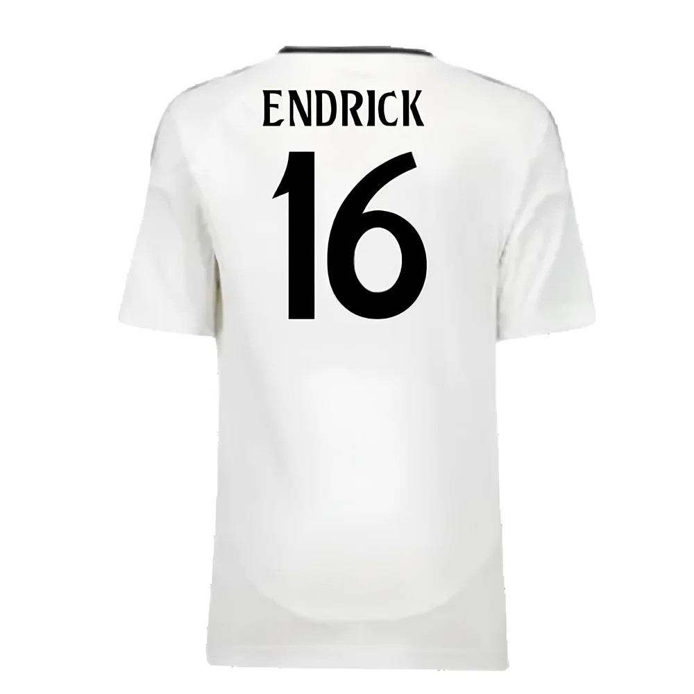 2024-2025 Real Madrid Home Youth Kit (Endrick 16)