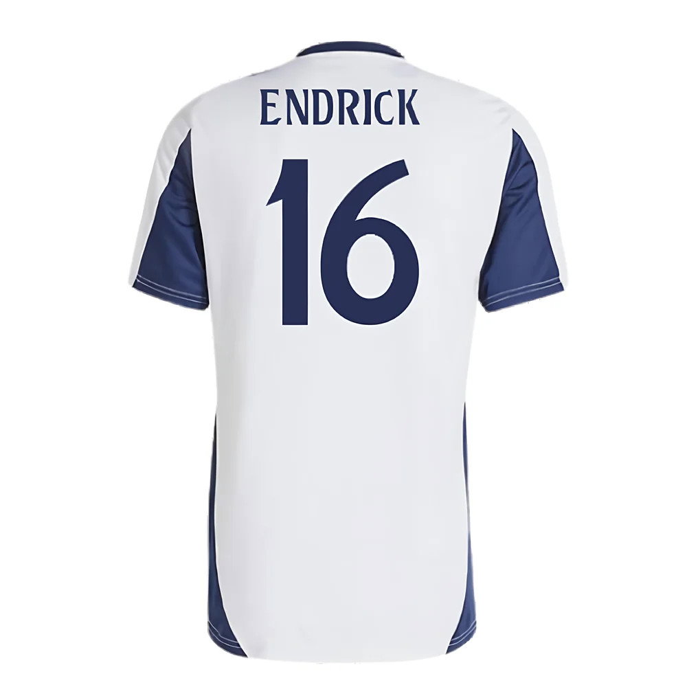 2024-2025 Real Madrid Training Shirt (White) (Endrick 16)