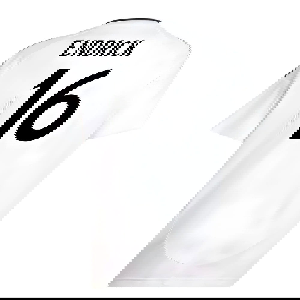 2024-2025 Real Madrid Home Shirt (Kids) (Endrick 16)