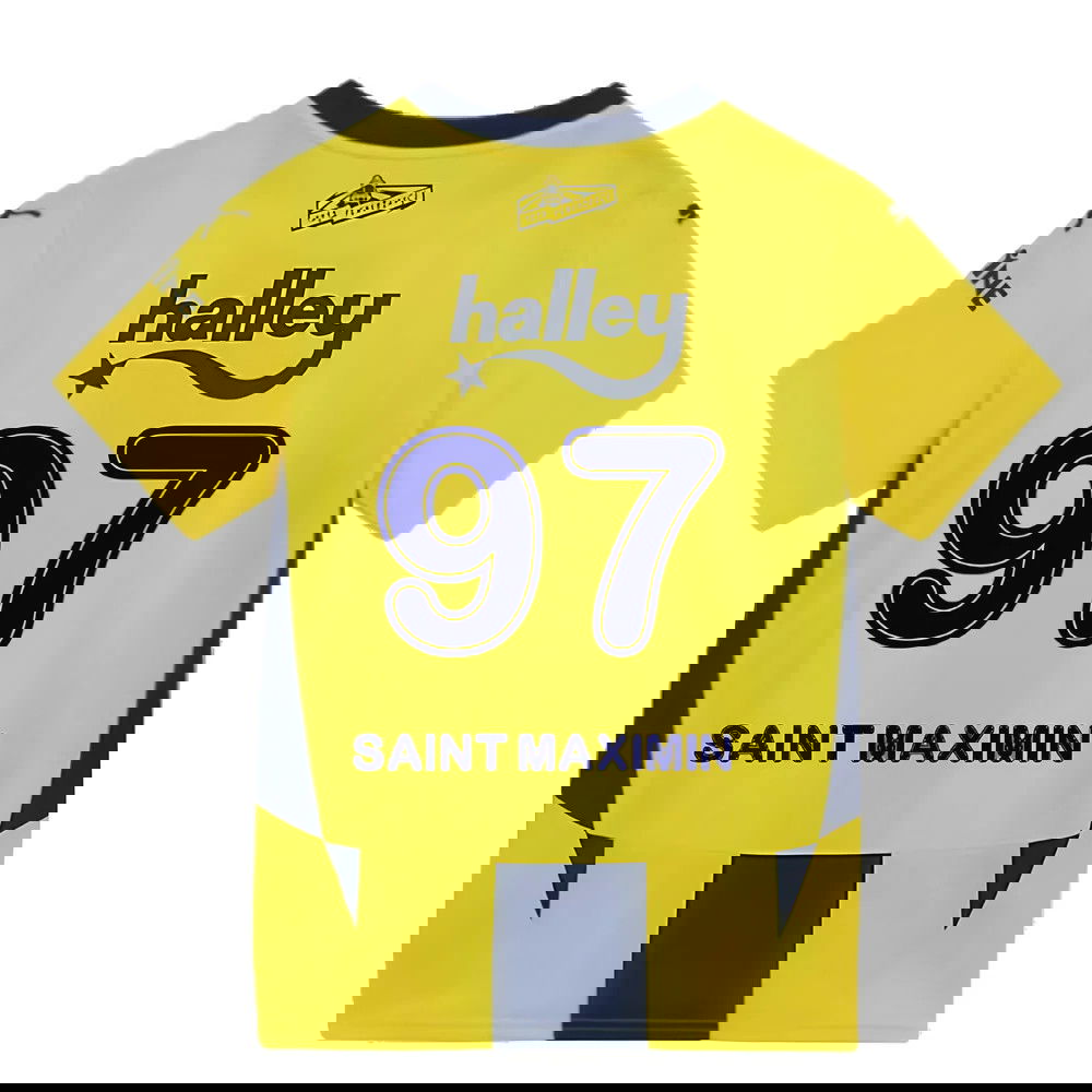 2024-2025 Fenerbahce Home Shirt (Kids) (Saint Maximin 97)