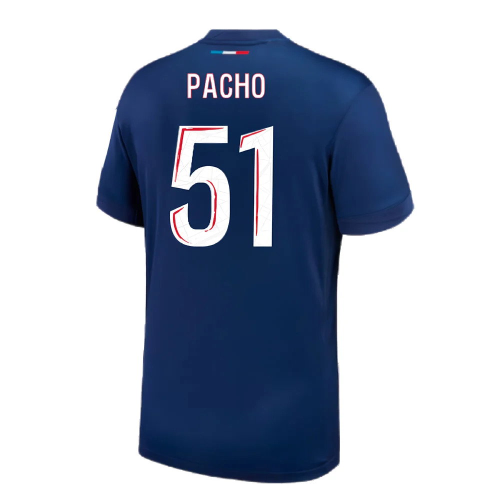 2024-2025 PSG Paris Saint Germain Home Shirt (Kids) (Pacho 51)