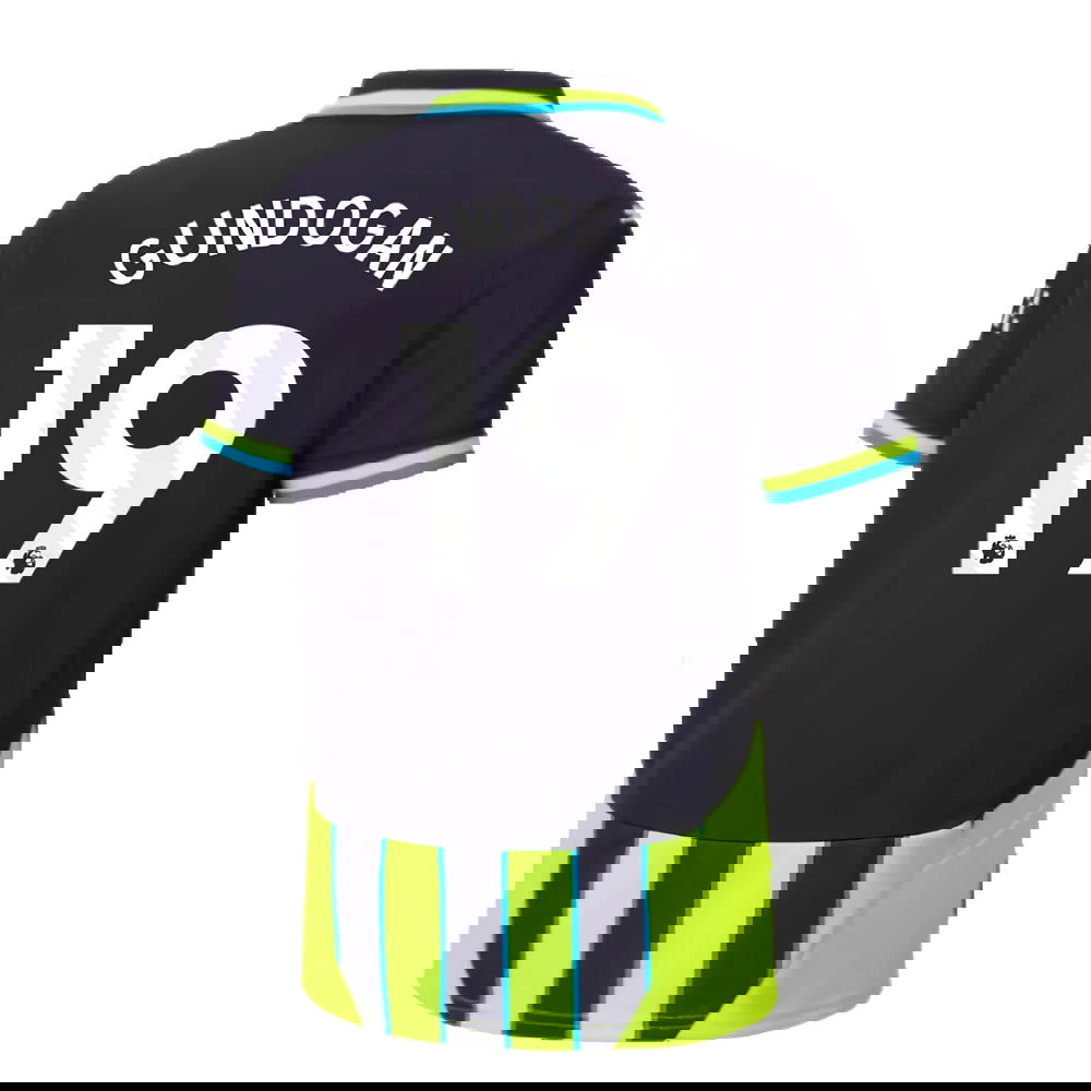 2024-2025 Man City Away Shirt (Kids) (Gundogan 19)