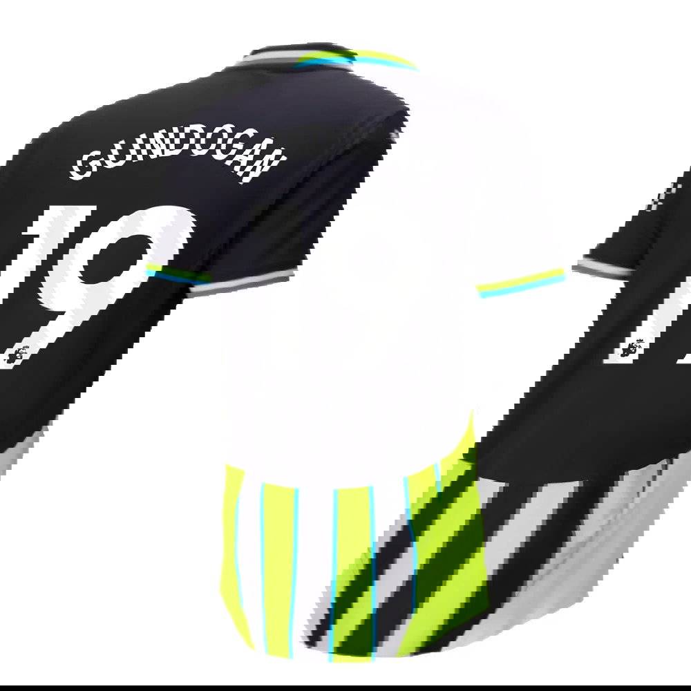 2024-2025 Man City Away Authentic Shirt w/packaging (Gundogan 19)