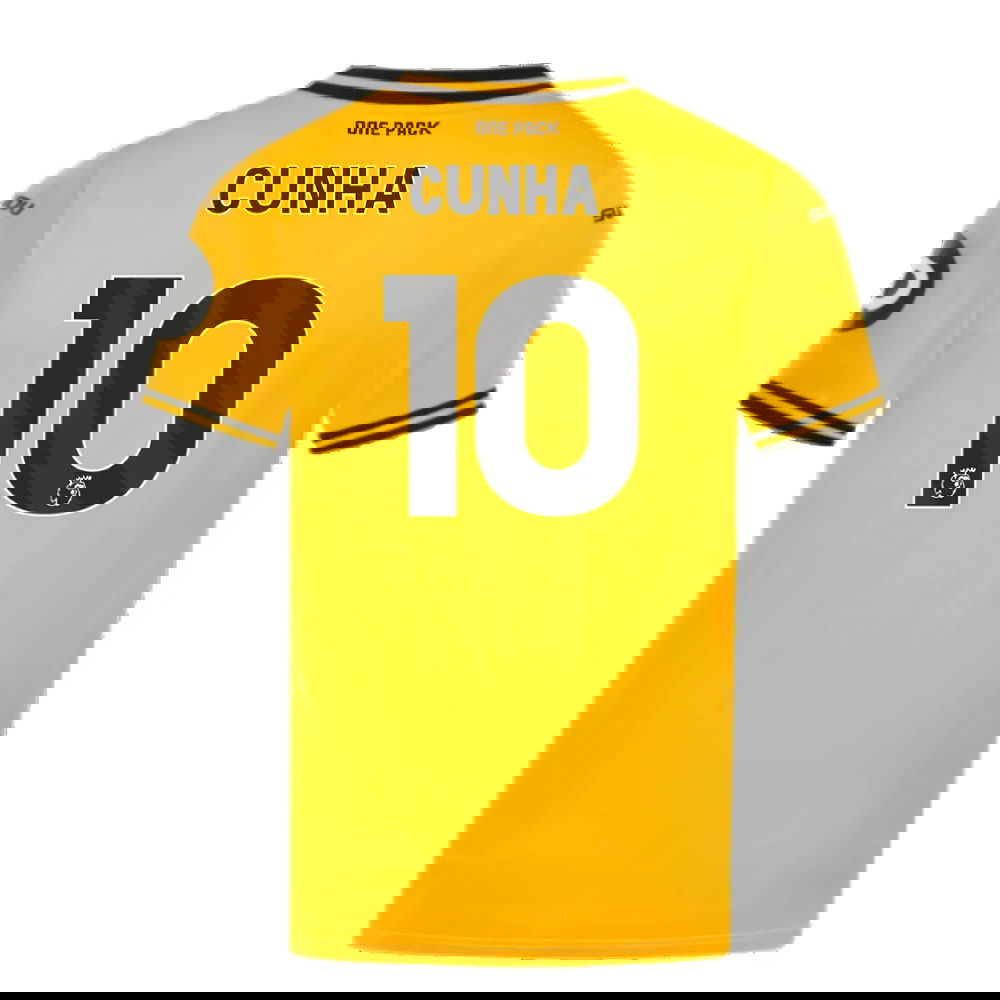 2024-2025 Wolves Home Shirt (Cunha 10)