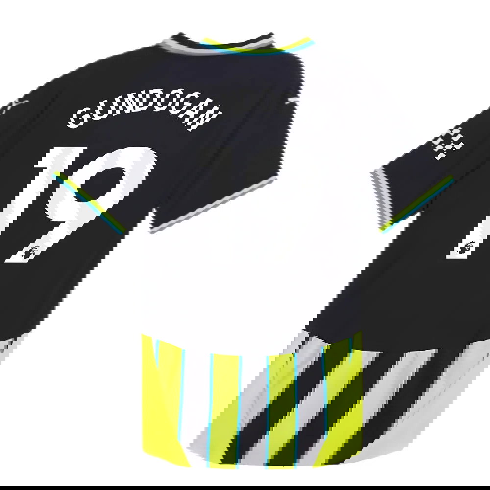 2024-2025 Man City Away Authentic Shirt (Gundogan 19)
