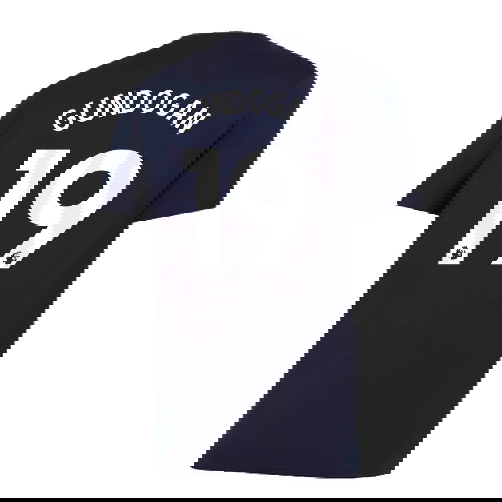 2024-2025 Man City Training Shirt (Inky Blue) - Kids (Gundogan 19)