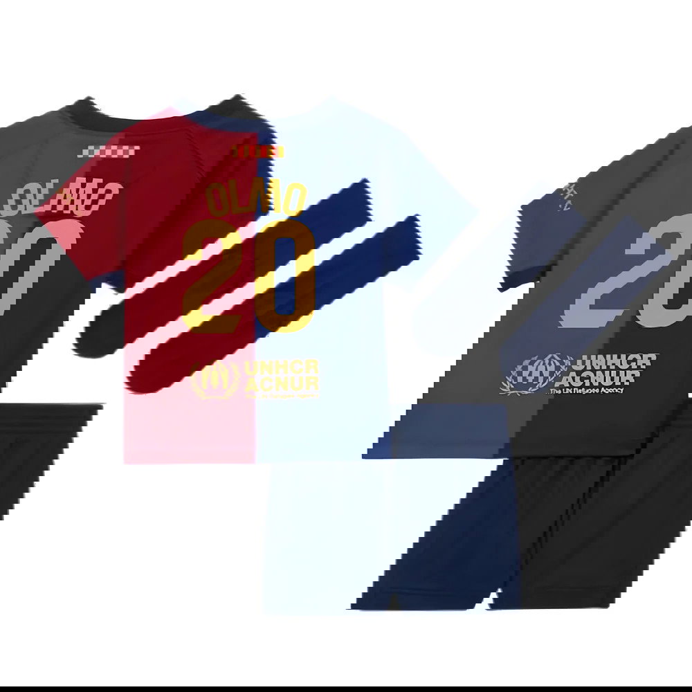 2024-2025 Barcelona Home Baby Kit (Olmo 20)