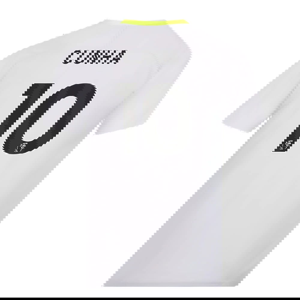 2024-2025 Wolves Players Training Shirt (Grey) (Cunha 10)