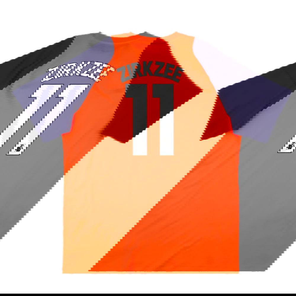 2024-2025 Man Utd Training Tee (Red) (Zirkzee 11)