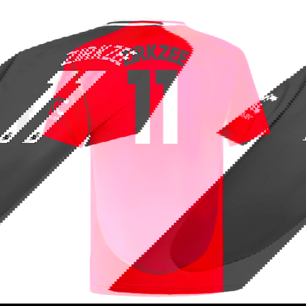 2024-2025 Man Utd Home Shirt (Kids) (Zirkzee 11)