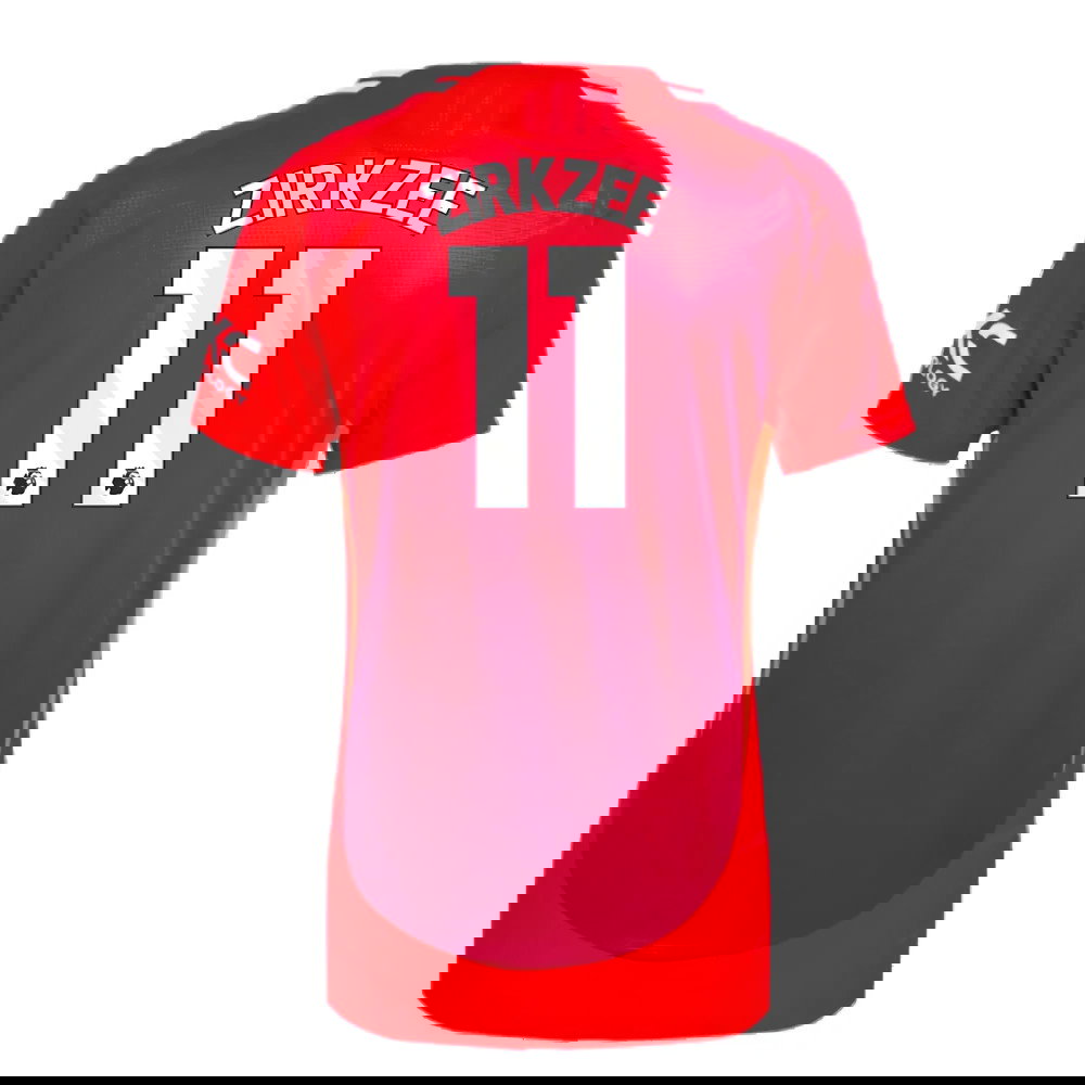 2024-2025 Man Utd Authentic Home Shirt (Womens) (Zirkzee 11)
